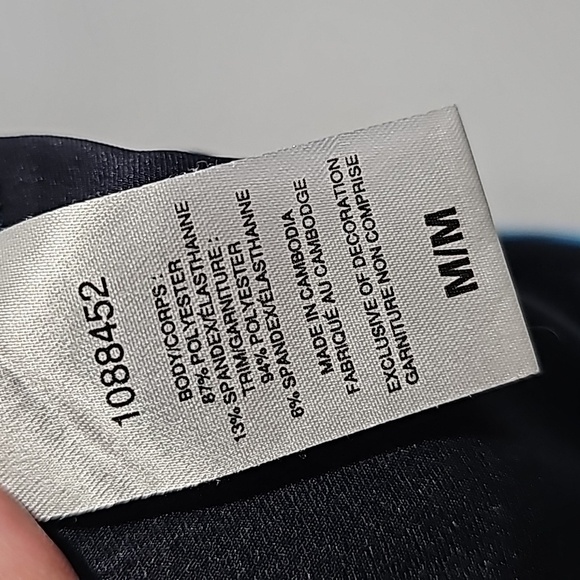 Champion medium black and blue athletic leggings - Picture 8 of 8